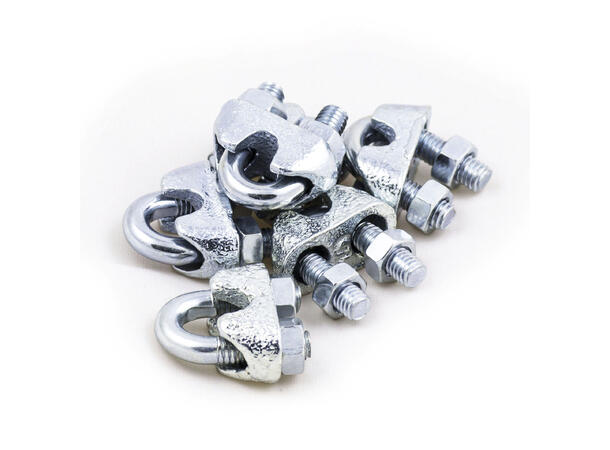 TF wireklemme u-bolt  M4 Rustfritt stål